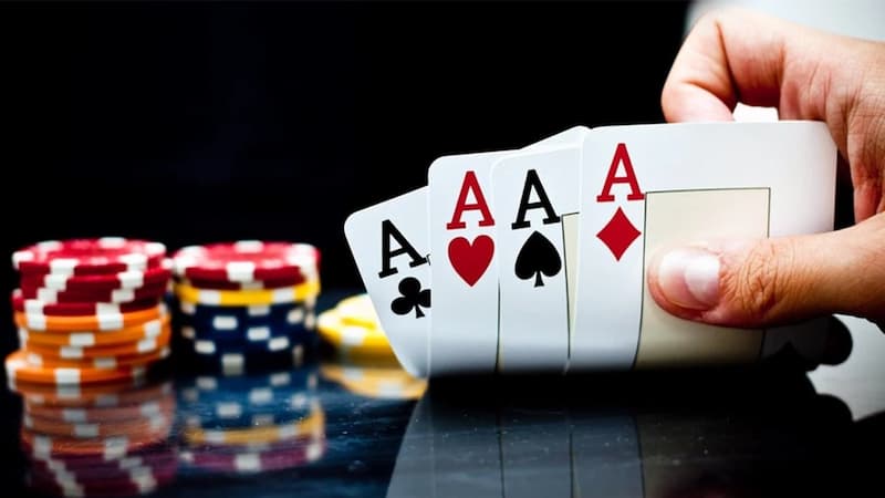 Giao diện chơi Texas Hold’em tại Thabet